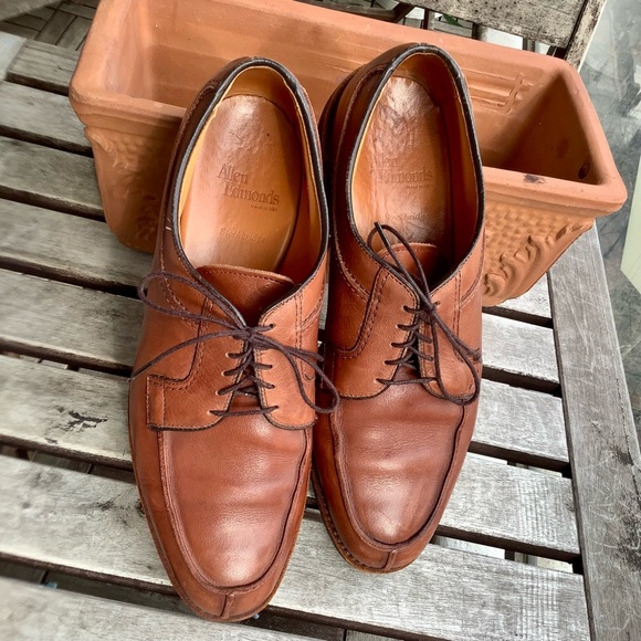 Allen Edmonds Stockbridge Split Toe Oxford Dress Shoes Leather Mens 9.5 D - Picture 3 of 6